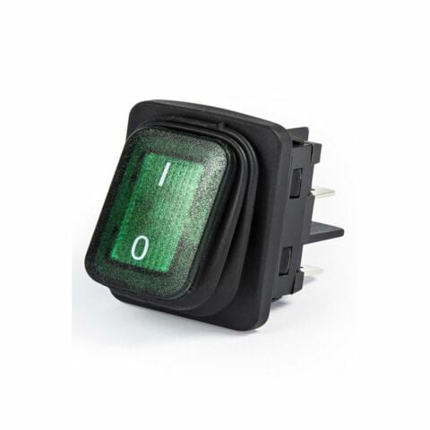 EMAS A54B1Y11 2NA 30X22MM SİYAH GÖVDELİ TERMİNALLİ IŞIKLI SWİTCH