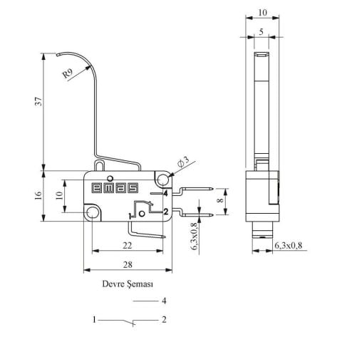 EMAS MK1KIM5 MİKRO SİVİÇ ÖZEL KOL HİBSAN