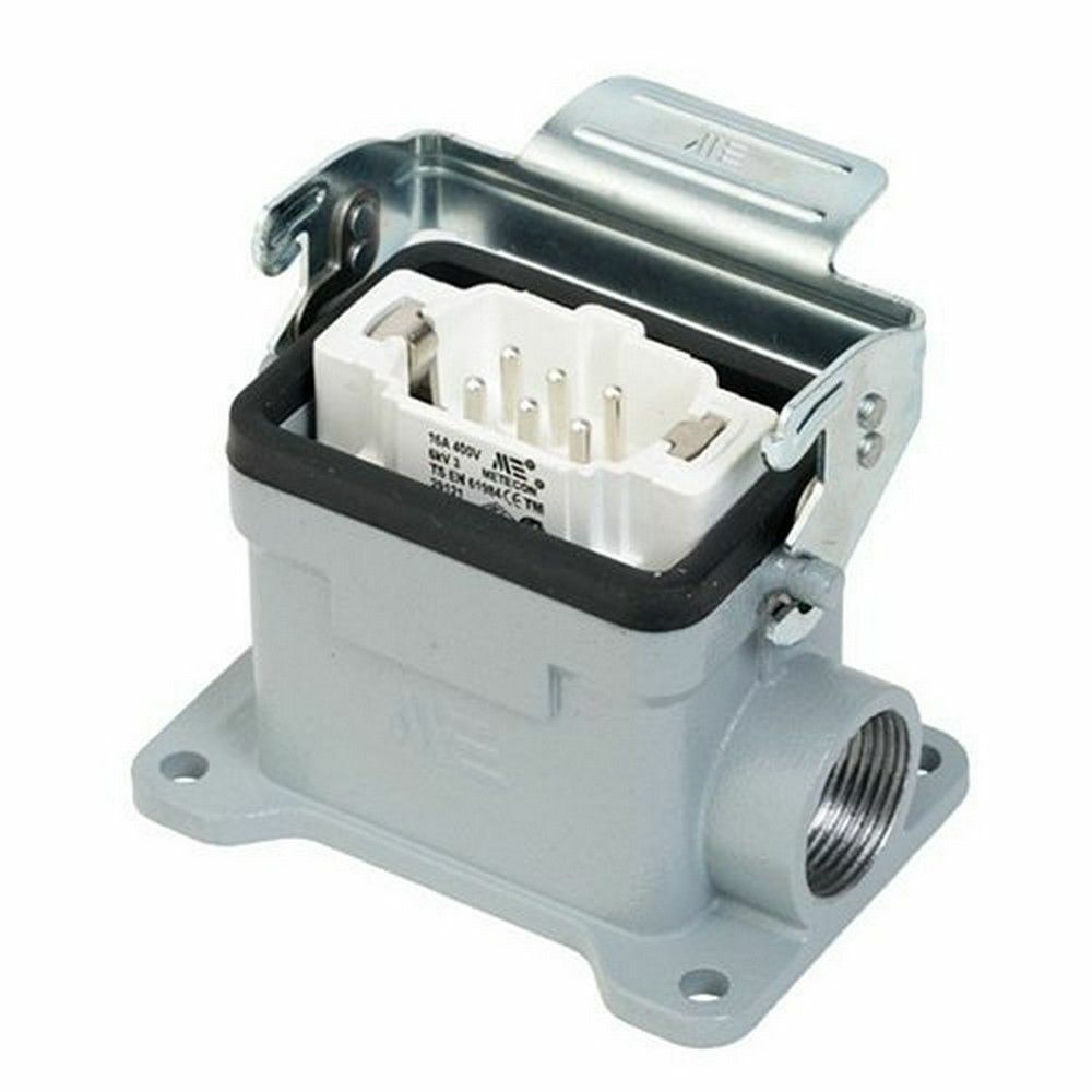 METE ENERJİ 6X16A. ÇOKLU DUVAR FİŞİ METAL MANDALLI 403097S