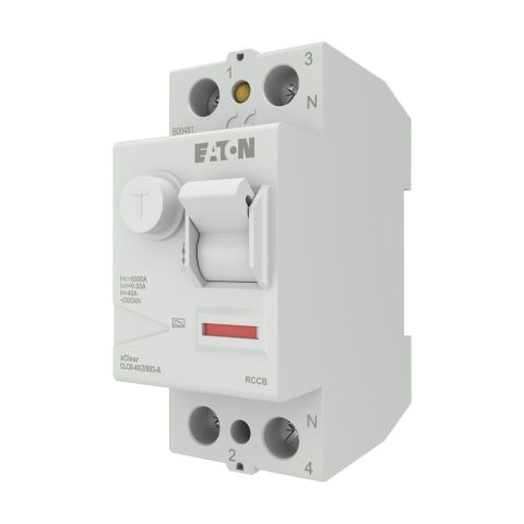 EATON Artık Akım Devre Kesiciler (A tipi) 2x40A, 6kA, 30mA