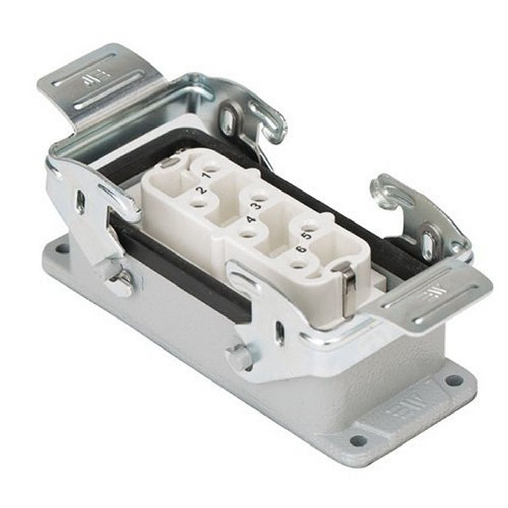 METE ENERJİ 6X35A. ÇOKLU MAKİNE PRİZİ METAL MANDALLI 403100S