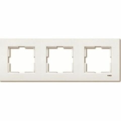 VİKO -KARRE KREM 3-LÜ YATAY ÇERÇEVE-90960212