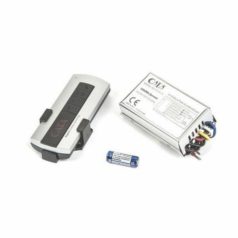 CATA CT-9115 3'LÜ AVİZE KUMANDASI 3X1000W