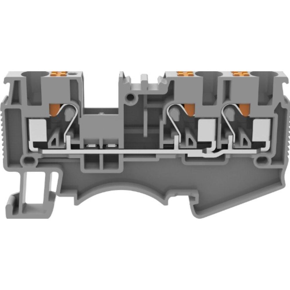MOLWEX DS4-QU 4 MM², GRİ, PUSH-İN, 2 GİRİŞ-2 ÇIKIŞ KLEMENS MOLWEX 160 140