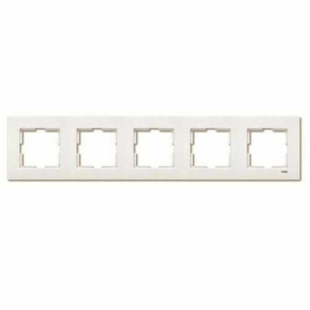 VİKO KARRE KREM 5Lİ YATAY ÇERÇEVE-90960214