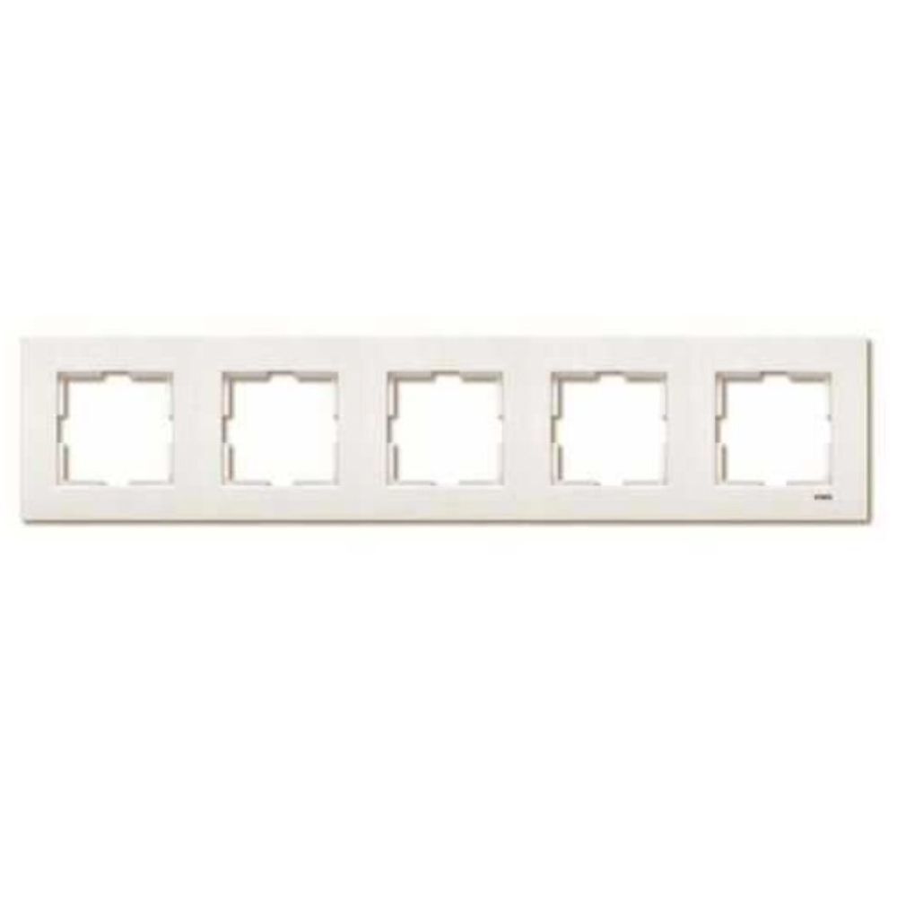 VİKO KARRE KREM 5Lİ YATAY ÇERÇEVE-90960214