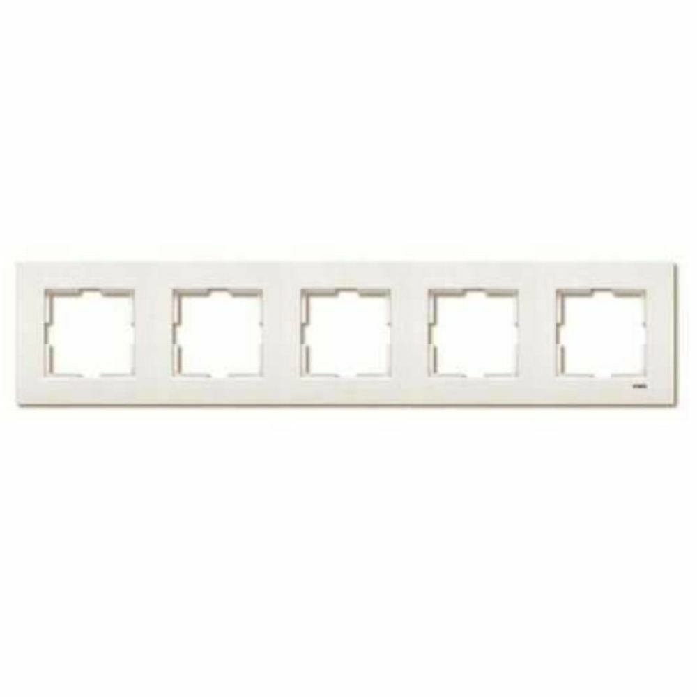 VİKO KARRE KREM 5Lİ YATAY ÇERÇEVE-90960214