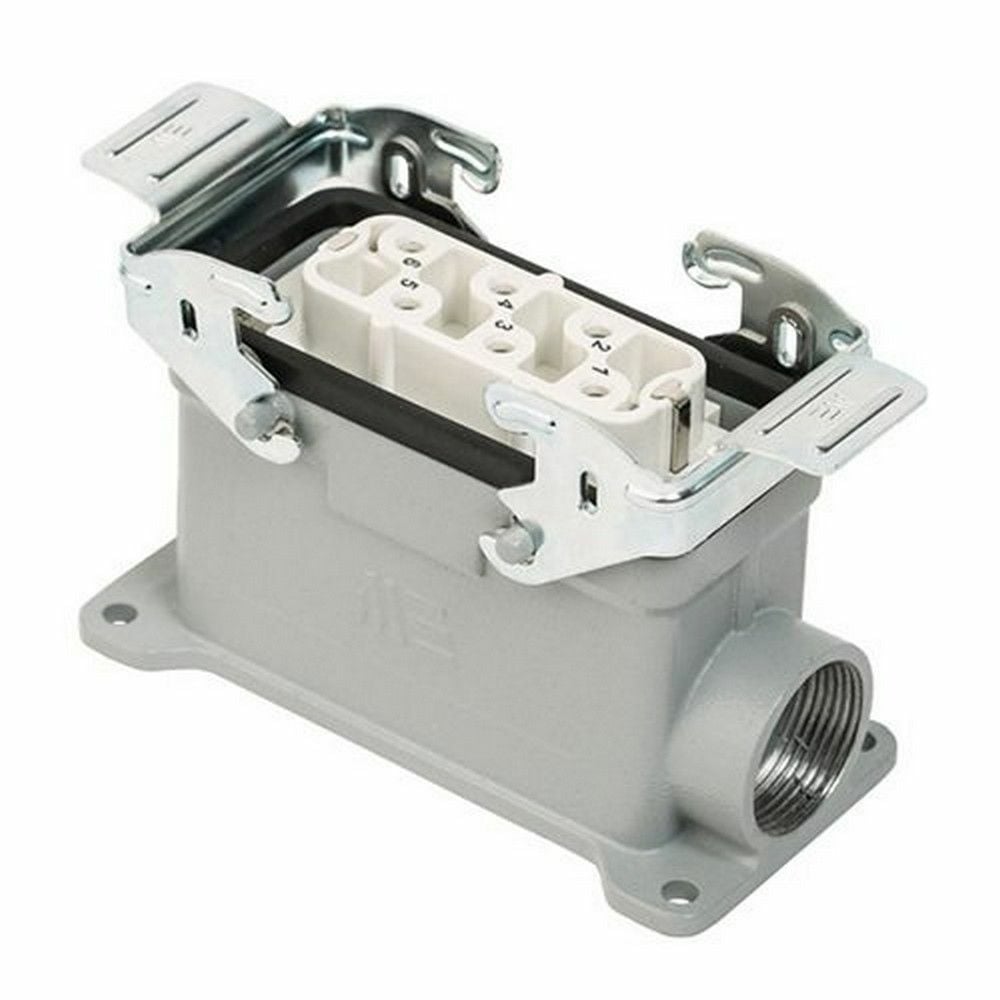 METE ENERJİ 6X35A. ÇOKLU DUVAR PRİZİ METAL MANDALLI 403106S