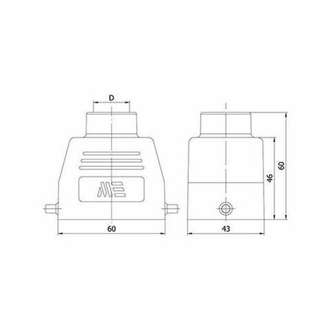 METE ENERJİ 6X16A. ÇOKLU UZATMA FİŞİ  ÜST GİRİŞLİ 403110