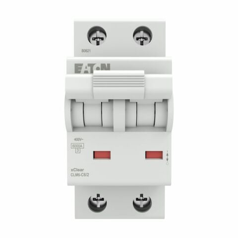 EATON CLM6-C6/2 Minyatür Devre Kesici - 6kA - C eğrisi - 2x6A-EATON