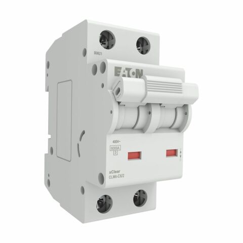 EATON CLM6-C6/2 Minyatür Devre Kesici - 6kA - C eğrisi - 2x6A-EATON