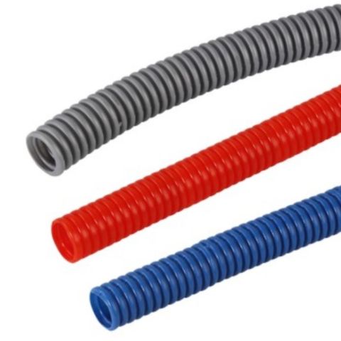 MUTLUSAN Ø20 PLASTİK SPİRAL BORU (SİYAH) (50 METRE)