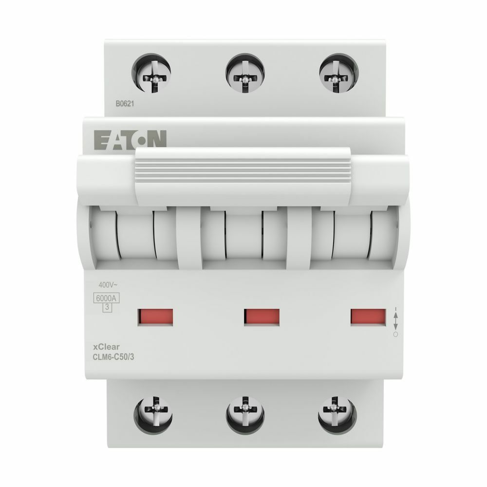 EATON CLM6-C50/3 Minyatür Devre Kesici - 6kA - C eğrisi - 3x50A-EATON