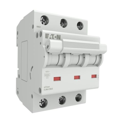 EATON CLM6-C50/3 Minyatür Devre Kesici - 6kA - C eğrisi - 3x50A-EATON
