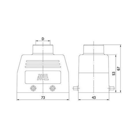 METE ENERJİ 10X16A. ÇOKLU UZATMA FİŞİ ÜST GİRİŞLİ 403113