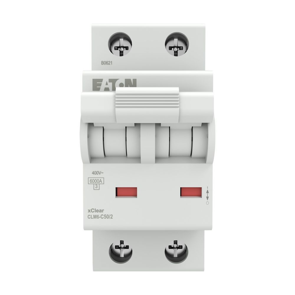 EATON CLM6-C50/2 Minyatür Devre Kesici - 6kA - C eğrisi - 2x50A-EATON