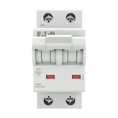 EATON CLM6-C50/2 Minyatür Devre Kesici - 6kA - C eğrisi - 2x50A-EATON