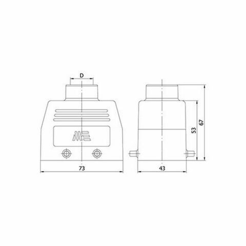 METE ENERJİ 10X16A. ÇOKLU UZATMA PRİZİ ÜST GİRİŞLİ 403114