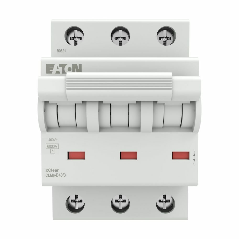 EATON CLM6-C40/3 Minyatür Devre Kesici - 6kA - C eğrisi - 3x40A-EATON