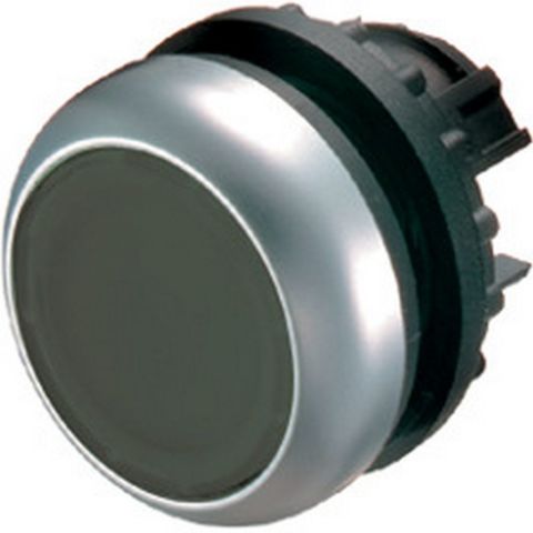 EATON M22-DR-S PUSH-BUTTON,FLUSH,BLACK,STAY-PUT-(R