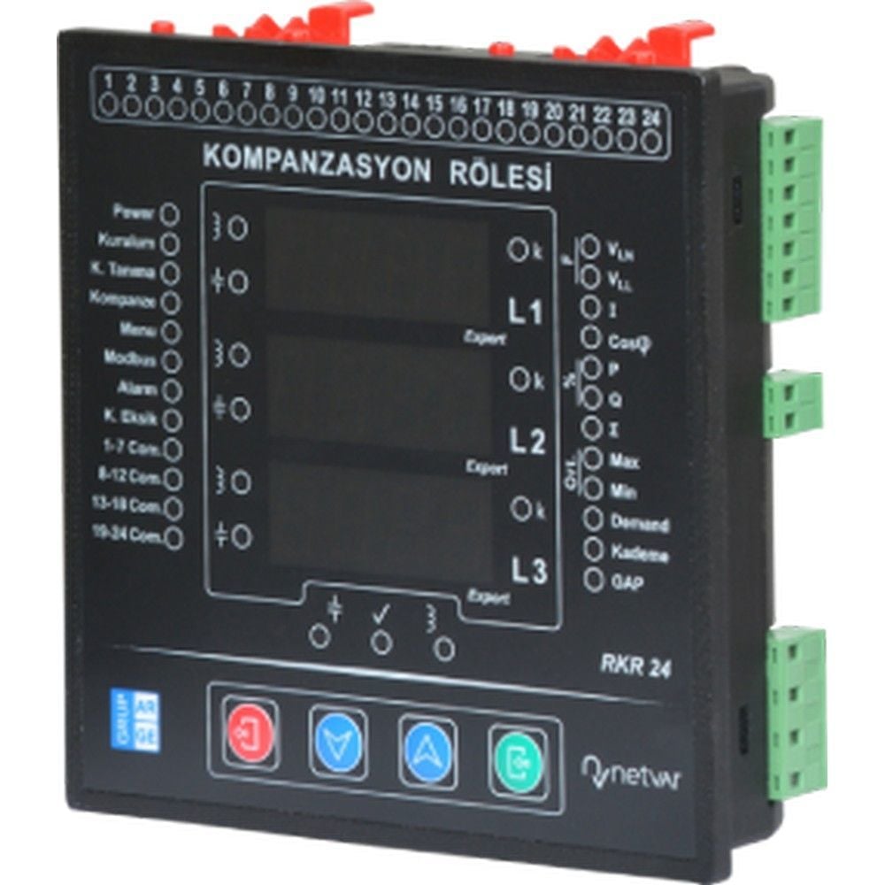 GRUP ARGE GA1101 12 KADEME REAKTİF RÖLE