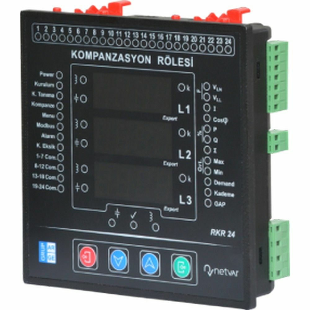 GRUP ARGE GA1101 12 KADEME REAKTİF RÖLE