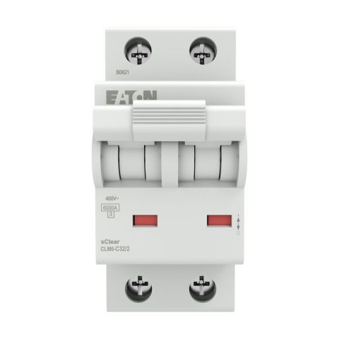 EATON CLM6-C32/2 Minyatür Devre Kesici - 6kA - C eğrisi - 2x32A-EATON