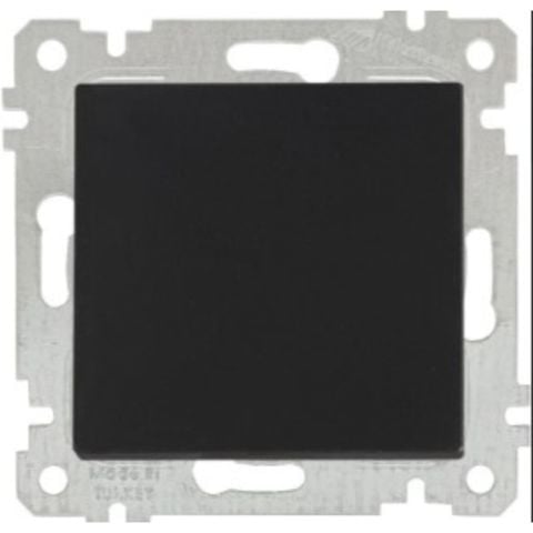 MUTLUSAN RİTA MEK TUŞ ÇİFT KUTUPLU ANAHTAR(VİDALI) SİYAH