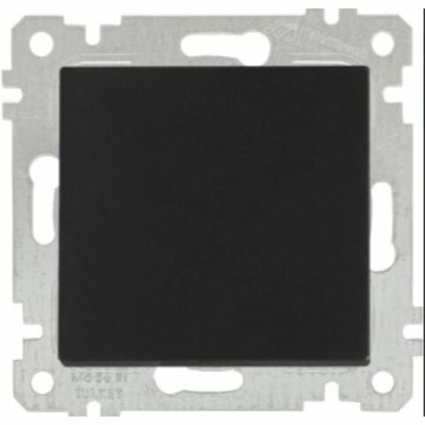 MUTLUSAN RİTA MEK TUŞ ÇİFT KUTUPLU ANAHTAR(VİDALI) SİYAH