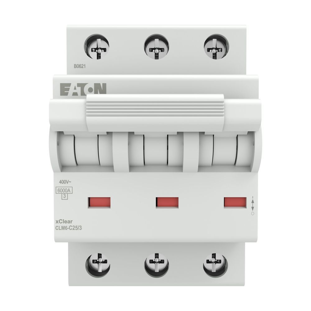 EATON CLM6-C25/3 Minyatür Devre Kesici - 6kA - C eğrisi - 3x25A-EATON