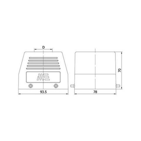 METE ENERJİ 12X35 A. ÇOKLU UZATMA PRİZ (ÜST GİRİŞLİ) 403152