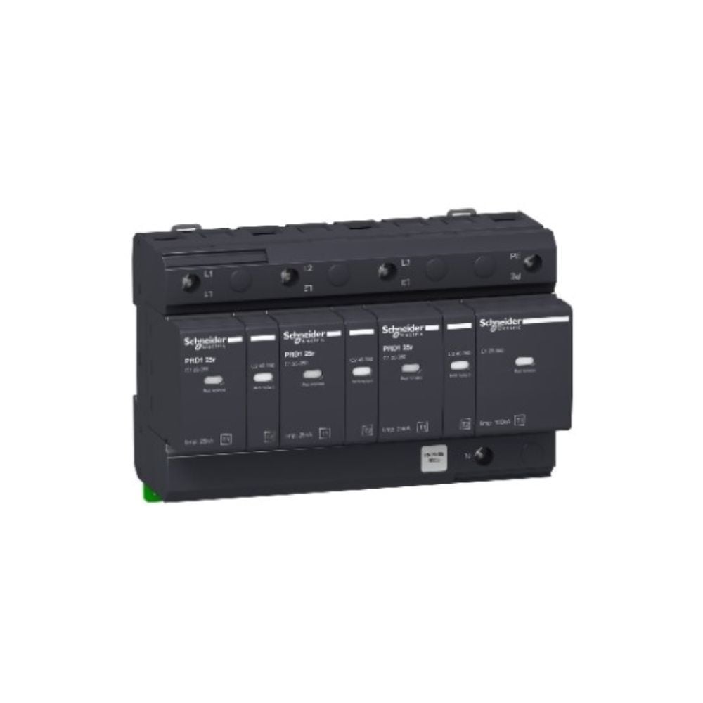 SCHNEIDER PRD1 25R 3P+N 25/100 40 KV PARAFUDUR 3606480060427