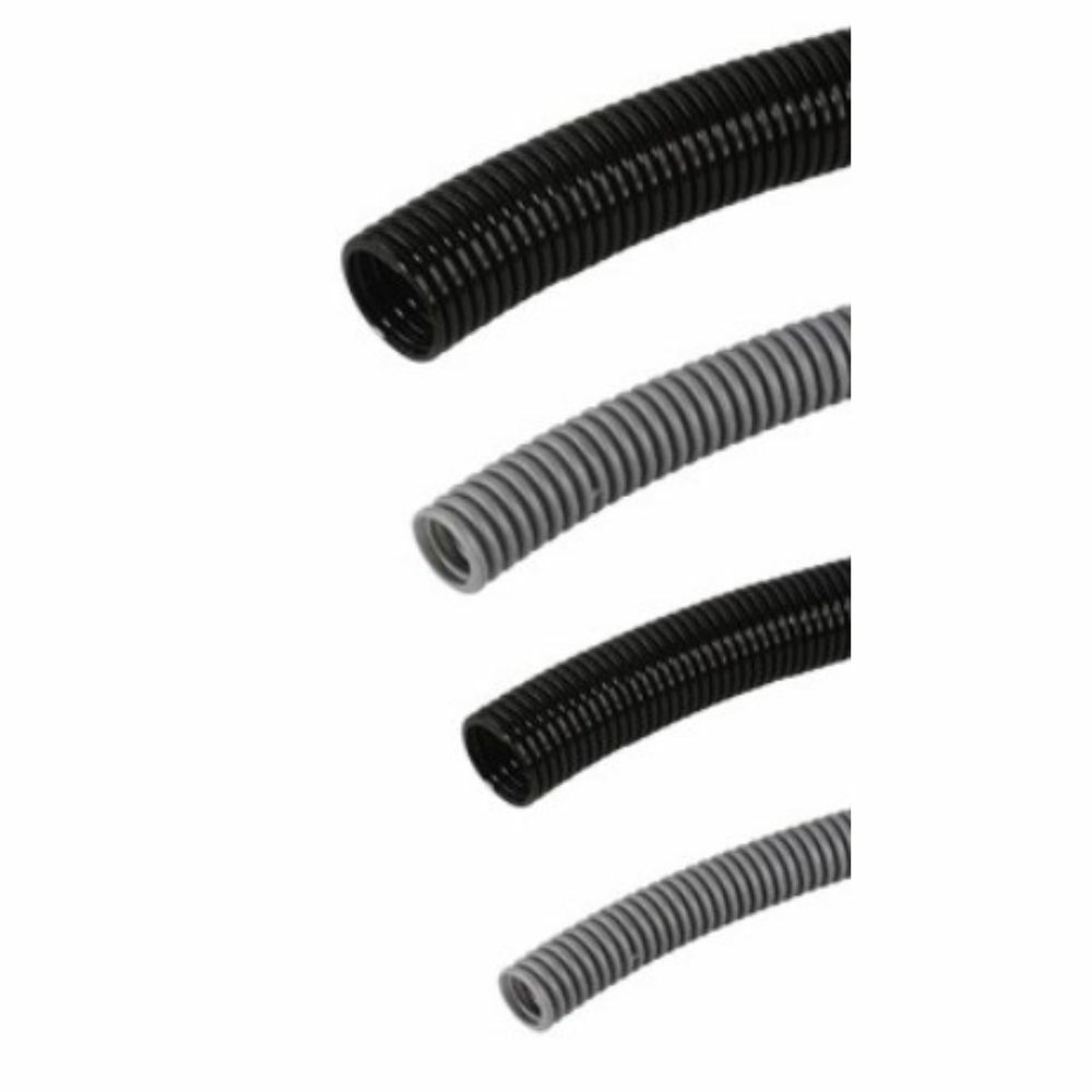 MUTLUSAN Ø18 İZOLELİ ÇELİK SPİRAL BORU (SİYAH) (50 METRE)