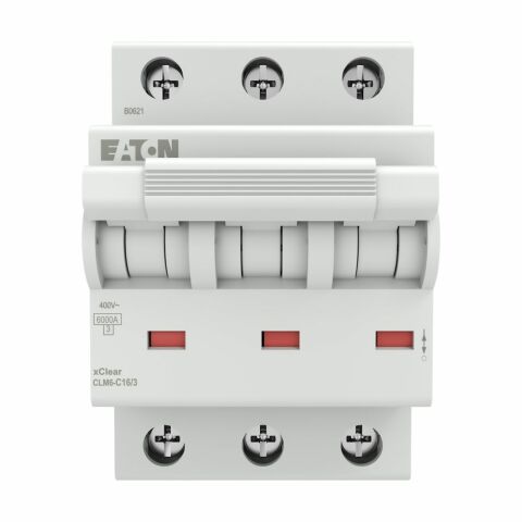 EATON CLM6-C16/3 Minyatür Devre Kesici - 6kA - C eğrisi - 3x16A-EATON