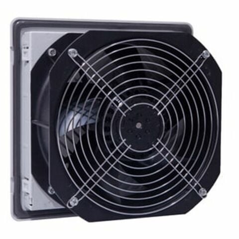 ÇETİNKAYA 250X250 FANLI HAVA PANJURU FİLTRELİ 225X225X80