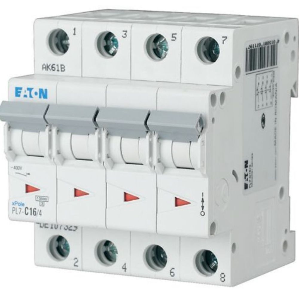 EATON PL7-C32-4 OTOMATİK SİGORTA-10KA-C EĞRİSİ-4X3-EATON 165183