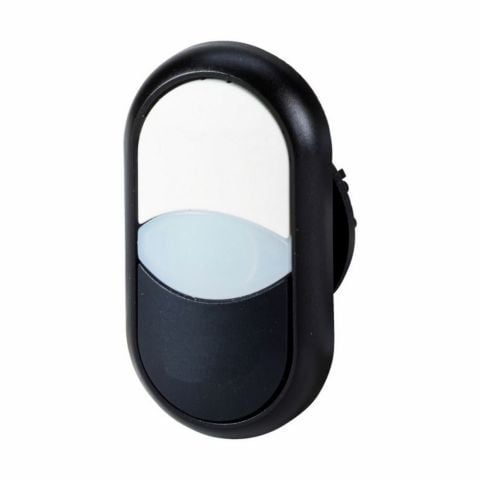 EATON M22S-DDL-WS DOUBLE PUSH-BUTT.İLLUM.NO İNSCRİPT.