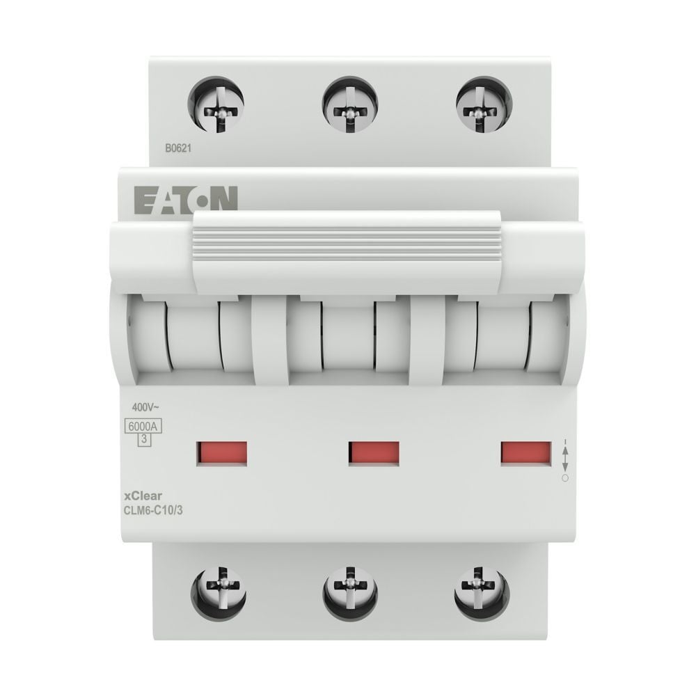 EATON CLM6-C10/3 Minyatür Devre Kesici - 6kA - C eğrisi - 3x10A-EATON