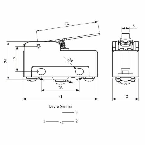 EMAS MN2KIM1 MİNİ SİVİÇ TİP 2 KISA KOLLU