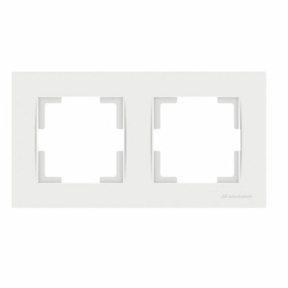 MUTLUSAN RİTA İKİLİ YATAY ÇERÇEVE BEYAZ