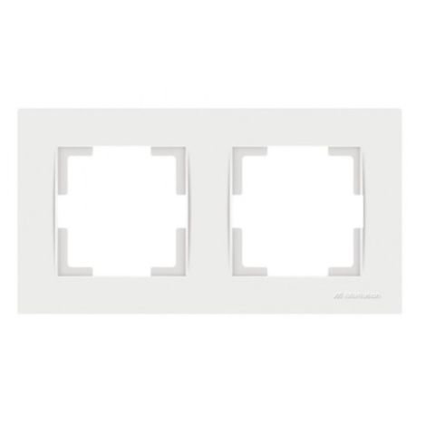 MUTLUSAN RİTA İKİLİ YATAY ÇERÇEVE BEYAZ