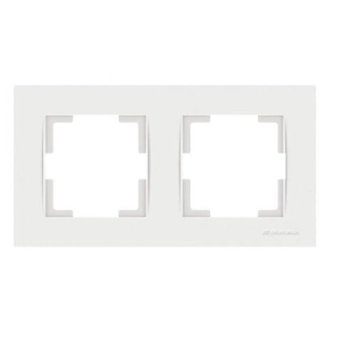 MUTLUSAN RİTA İKİLİ YATAY ÇERÇEVE BEYAZ