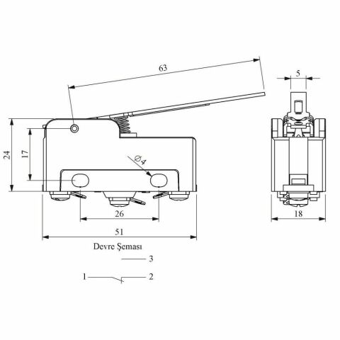 EMAS MN2KIM2 MİNİ SİVİÇ TİP 2 UZUN KOLLU