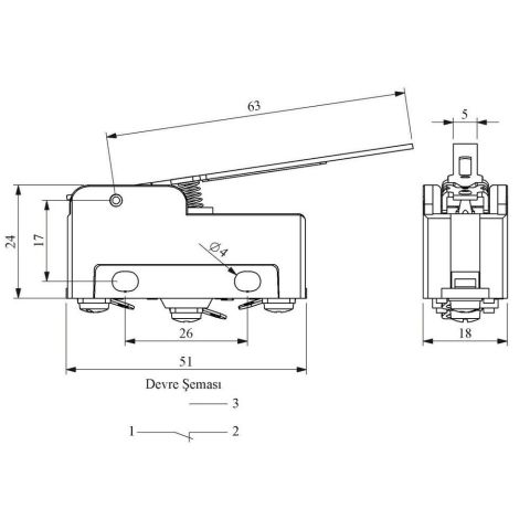 EMAS MN2KIM2 MİNİ SİVİÇ TİP 2 UZUN KOLLU