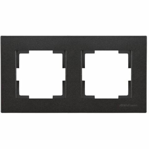 MUTLUSAN RİTA İKİLİ YATAY ÇERÇEVE SİYAH