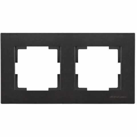 MUTLUSAN RİTA İKİLİ YATAY ÇERÇEVE SİYAH