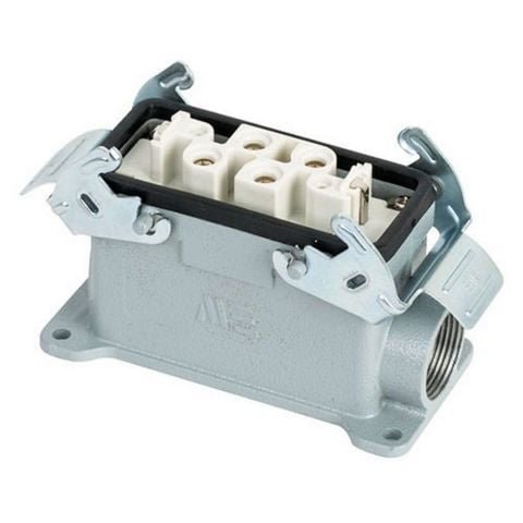 METE ENERJİ 4/0X80A. ÇOKLU DUVAR PRİZİ METAL MANDALLI 403405S