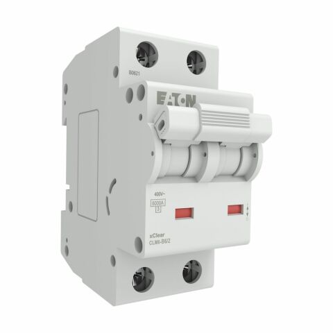 EATON CLM6-B6/2 Minyatür Devre Kesici - 6kA - B eğrisi - 2x6A-EATON