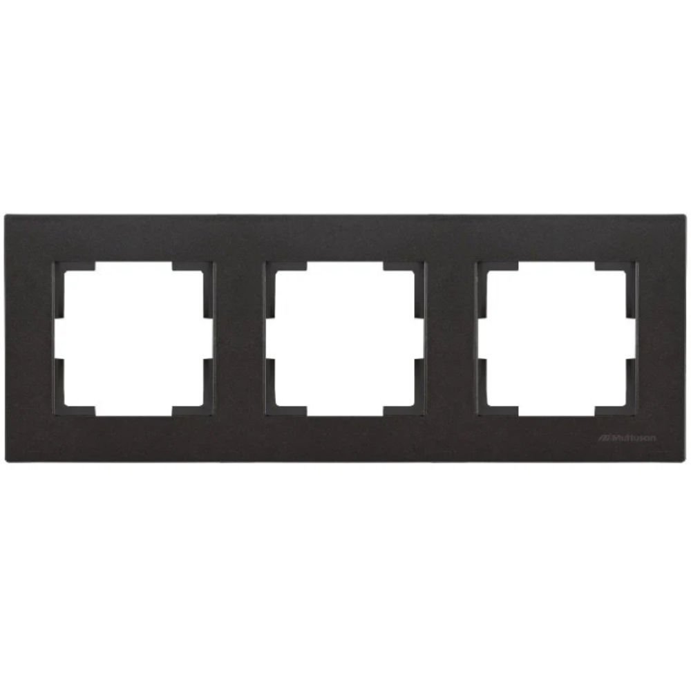 MUTLUSAN RİTA ÜÇLÜ YATAY ÇERÇEVE SİYAH