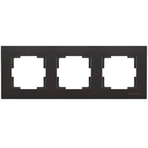 MUTLUSAN RİTA ÜÇLÜ YATAY ÇERÇEVE SİYAH